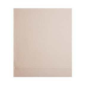 Lençol de Cima Triomphe Queen 300 Fios Algodão Orgânico Yves Delorme Bege Pierre 2,40x2,95m