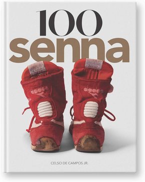 Livro 100 Senna: Edição Especial 30 Anos - Capa Bota