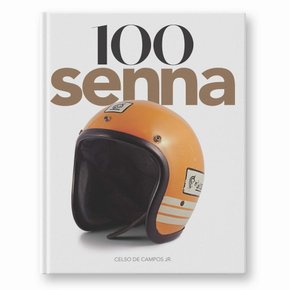 Livro 100 Senna: Edição Especial 30 anos - Capa Capacete