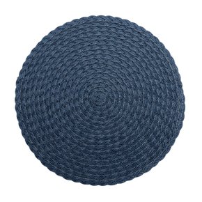 Lugar Americano Leaf  Wolff Azul Escuro 38 cm