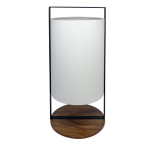 Luminária de Mesa Mini Kimura Nova Home Madeira