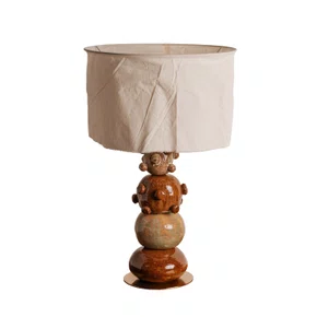 Luminária Georgia com Cúpula Linho