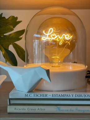 Luminária Redoma Love Ric Melo Design