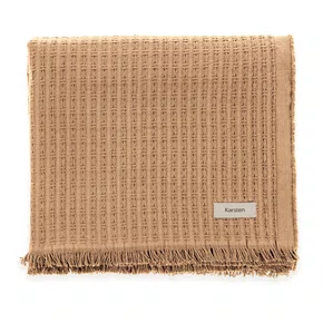 Manta Atlanta Algodão Karsten 1,50x2,00m Pessego