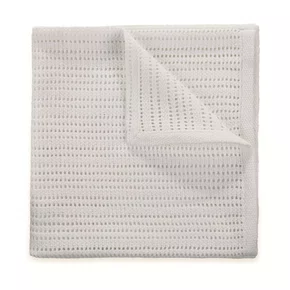 Manta Bambini Biberon Algodão Trussardi Branco 80cm x 80cm