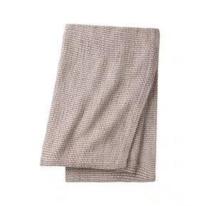 Manta em Algodão Transat Yves Delorme Paris Taupe 140 x 180 cm