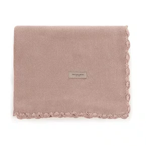 Manta Giovanella Tricot Infantil Trussardi Rose 1,25 x 1,50 m