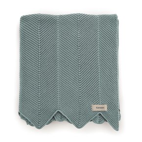 Manta Marlin Tricot Karsten Azul Perola 1,20 x 1,75 m