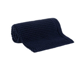 Manta Tricot Coltrane Buddemeyer Azul Marinho 1,25m X 1,50m