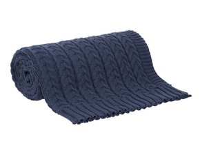 Manta Tricot Erin Buddemeyer Azul 1,25 x 1,50m