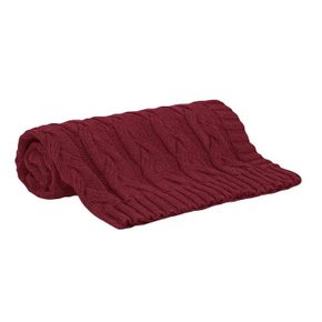 Manta Tricot Nina Buddemeyer Marsala 1,25 x 1,50m