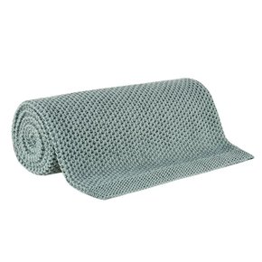 Manta Tricot Yves Buddemeyer Verde 1,25 x 1,50 m