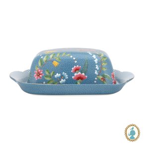 Manteigueira de Porcelana La Majorelle Pip Studio Azul