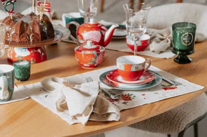 Mesa Posta de Natal Blushing Birds