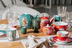 Mesa Posta de Natal Blushing Birds