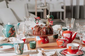 Mesa Posta de Natal Blushing Birds