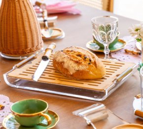 Migalheira em Acrílico Bambu Onom Design