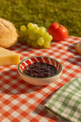 Mini Bowl em Cerâmica Toscana Vermelho 10 cm