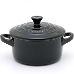 Mini Cocotte Cerâmica Le Creuset Black Onix 10 cm