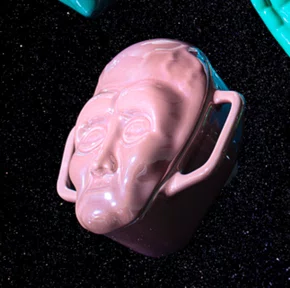 Mini Cocotte Talosian Star Trek Pearlized Le Creuset Mauve Pink