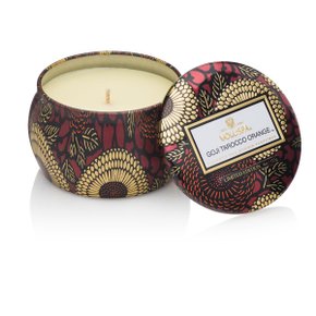 Mini Vela Em Lata Com Revelo Goji Tarocco Voluspa 25H