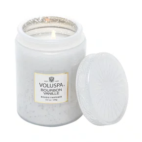 Mini Vela Pote de Vidro Bournon Vanille Voluspa 50 Horas