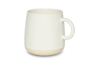 Mug em Cerâmica Jug KZ Home Stock Branco 12,3cm