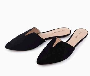 Mule Nobuck Tamanho 37 Nero Trussardi