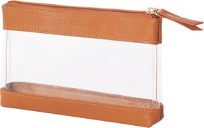 Necessaire P Trussardi Bege 20cm x 12cm