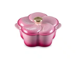 Panela Floral Tradition Le Creuset Berry 20 cm