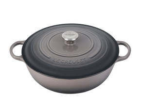 Panela Marmita Signature Flint Le Creuset 32cm - LCL Home