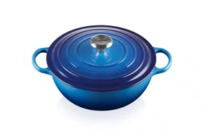 Panela Marmita Signature Le Creuset Azure Blue 32 cm