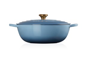 Panela Marmita Signature Le Creuset Chambray 28 cm