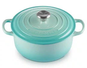 Panela Redonda Le Creuset Signature Cool Mint 20 cm