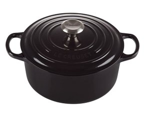 Panela Redonda Signature Le Creuset Black Onix 24cm