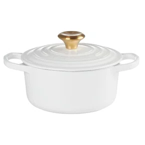 Panela Redonda Signature Le Creuset Branco 16 cm
