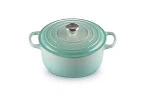Panela Redonda Signature Le Creuset Cool Mint 24 cm