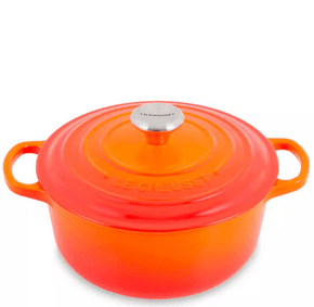 Panela Redonda Signature Le Creuset Laranja 30cm