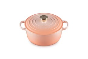 Panela Redonda Signature Le Creuset Pêche 20 cm