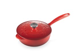 Panela Sautese Holly Colection Le Creuset Vermelha 21cm