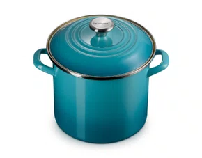 Penela StockPot com Pegador Inox Le Creuset Azul Caribe 22cm