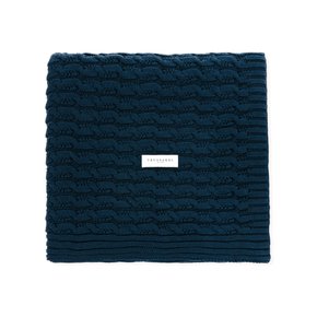 Peseira 100% Algodão Verres Trussardi Marinho 80 X 220 cm