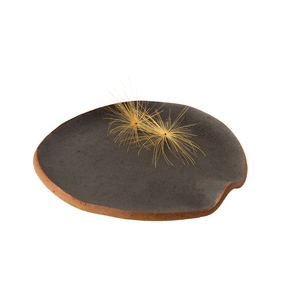 Pires Bola em Cerâmica Luli Ateliê Preto 14 cm