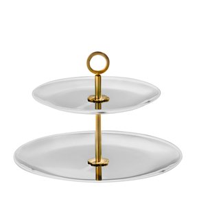 Porta Doces Venezia Duplo Gold Frozen Riva P