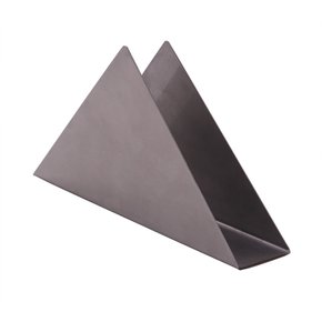 Porta Guardanapo em Aço Inox Escovado Wolff