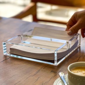 Porta Guardanapo em Acrílico M Normandia Onom Design