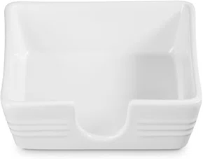 Porta Guardanapo em Cerâmica Signature Le Creuset Branco 15 cm