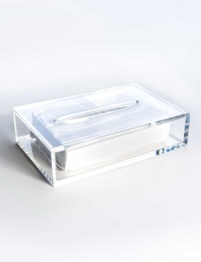 Porta Lenço em Acrílico GD Design 25 x 12 cm