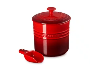 Porta Ração com Dosador Pet Collection Le Creuset Vermelho 2,3 L