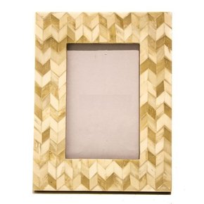 Porta Retrato de Osso Antica 21,5 x 16,5 cm